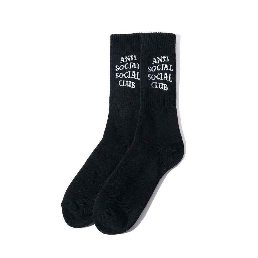 Anti Social Social Club ASSC Logo Black Socks